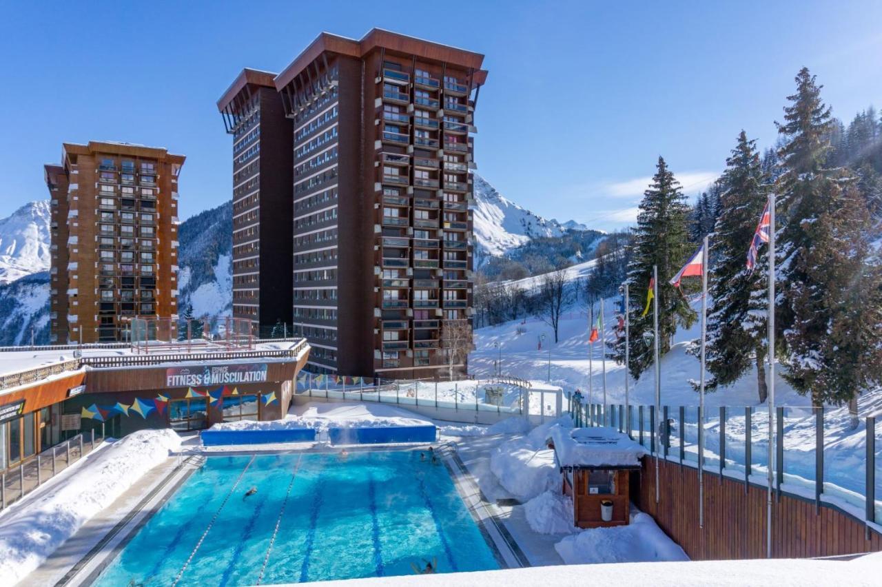 Appartement Avec Balcon Au Pied Des Pistes De Ski Villarembert Екстериор снимка